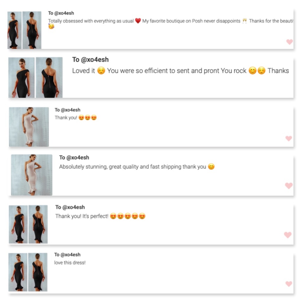 Bandage Asymmetrical Midi Dress in Black - Picture 7 of 16